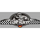 CAFE RACER bretagne  GERMANY logo Sticker
