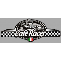 CAFE RACER bretagne  Logo ITALY Sticker