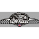 CAFE RACER bretagne UK logo Sticker