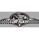 CAFE RACER bretagne FRANCE logo Sticker