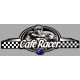 CAFE RACER bretagne AUSTRALIA logo Sticker