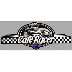 CAFE RACER bretagne AUSTRALIA logo Sticker