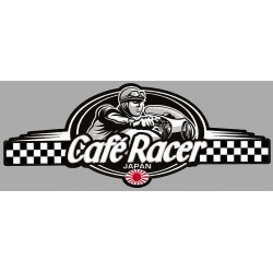 CAFE RACER bretagne JAPAN logo Sticker