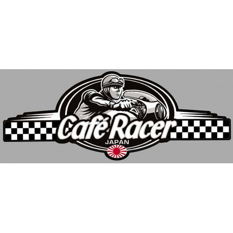 CAFE RACER bretagne  JAPAN Logo  Sticker