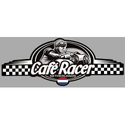 CAFE RACER bretagne NETHERLANDS logo Sticker