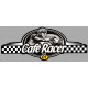 Dept AIN 01 CAFE RACER bretagne logo Sticker