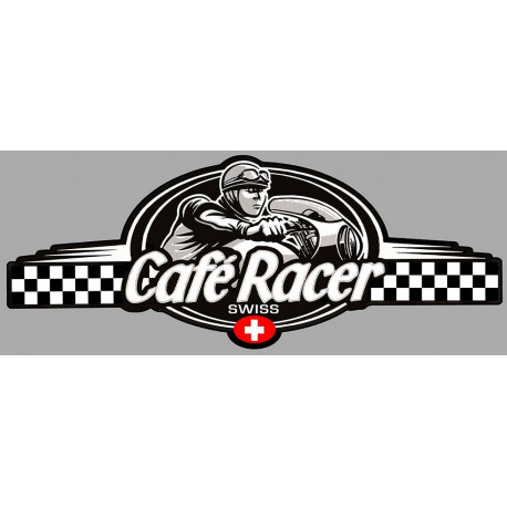 CAFE RACER bretagne  Sticker SWISS country