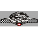 CAFE RACER bretagne  SWISS country vinyl decal