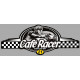 dept COTE D'OR 21 CAFE RACER bretagne   Logo  Sticker