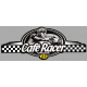 dept CREUSE 23 CAFE RACER bretagne   Logo  Sticker