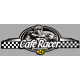 dept DORDOGNE 24 CAFE RACER bretagne   Logo  Sticker