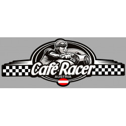 CAFE RACER bretagne  Sticker AUSTRIA country