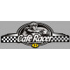 dept HAUTE GARONNE 31 CAFE RACER bretagne   Logo  Sticker