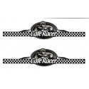 CAFE RACER  Sticker paire 75mm x 17mm