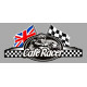 CAFE RACER ( without britain )  UK FLAG Sticker