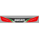 DUCATI Monster Helmet Visor Sunstrip Sticker