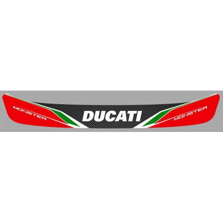 DUCATI Monster Helmet Visor Sunstrip Sticker