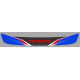 HONDA Helmet Visor Sunstrip Sticker