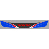 HONDA Helmet Visor Sunstrip vinyl decal