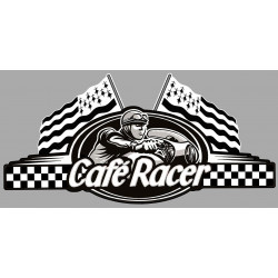 CAFE RACER  2 BREIZH BRETAGNE  FLAGS ( sans bretagne )  Sticker