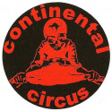  CONTINENTAL CIRCUS   Sticker 54mm