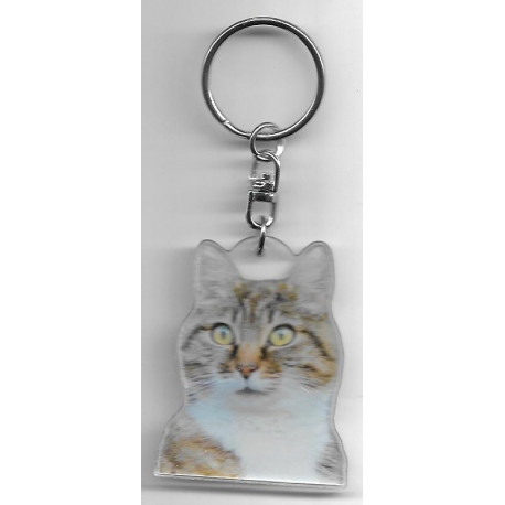 CHAT  porte clés