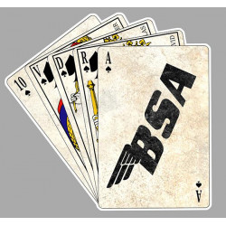 BSA staight flush Sticker