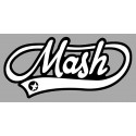 MASH Sticker vinyle laminé