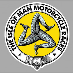 TT ISLE OF MAN  Sticker vinyle