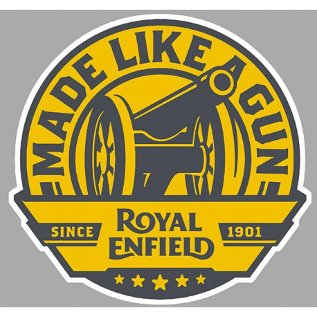 ROYAL ENFIELD  Sticker  vinyle laminé