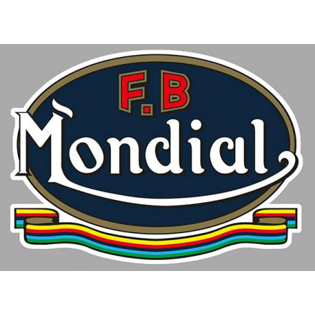 MONDIAL  vinyl sticker