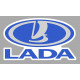 LADA laminated decal