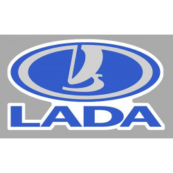LADA Sticker vinyle laminé