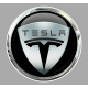 TESLA  laminated decal