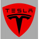 TESLA  laminated decal