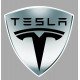 TESLA  laminated decal