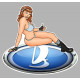 LADA Right Pin Up decal