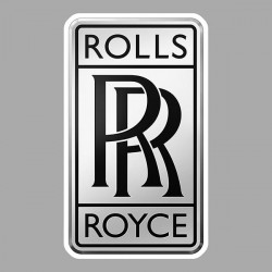 ROLLS ROYCE  laminated vinyl decal