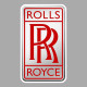 ROLLS ROYCE  Sticker vinyle laminé
