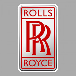 ROLLS ROYCE laminated decal