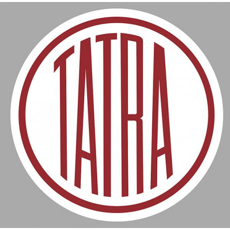 TATRA  Sticker vinyle laminé