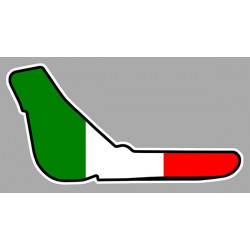 WORLD Formula 1 MONZA  laminated decal