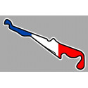 WORLD Formula 1 FRANCE  laminated decal