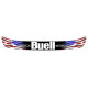 BUELL  AMERICAN MOTORCYCLES Helmet Visor Sunstrip  Sticker