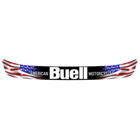 BUELL  AMERICAN MOTORCYCLES Helmet Visor Sunstrip  Sticker