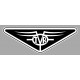 TVR laminated decal