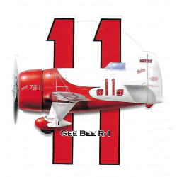 GEE BEE R-1  Sticker ° 