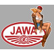 JAWA  Pin Up  right vinyl Sticker