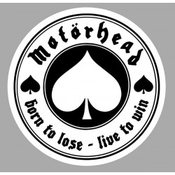 MOTÔRHEAD Sticker vinyl laminé