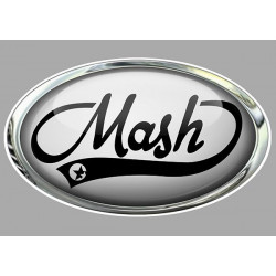 MASH laminated vinyl decal